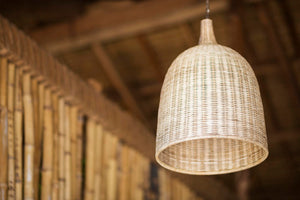 How to Style a Bamboo Ceiling Light in Modern Living Spaces