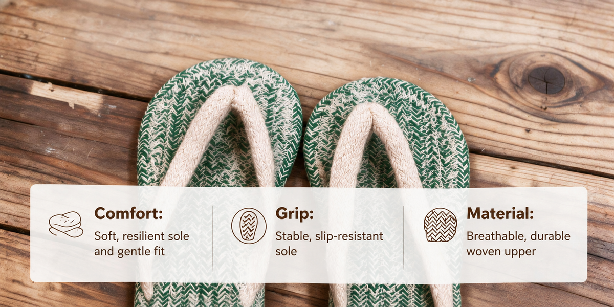 Indoor Slippers Buying Guide: What to Look for in Comfort, Grip and Material