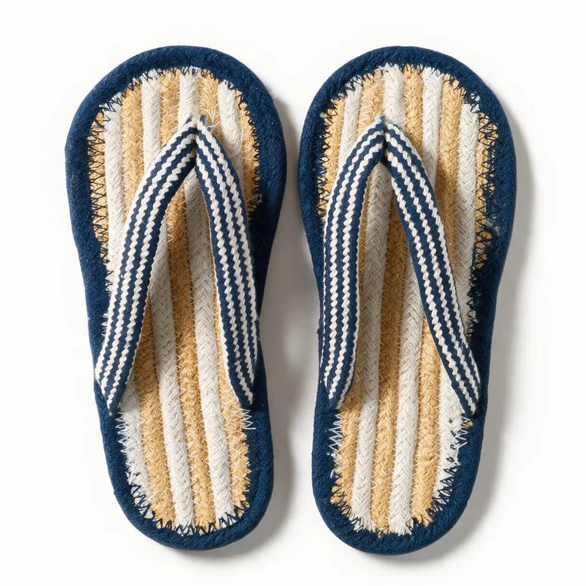 V Strap Cotton Slippers | Multicolor Indoor Slippers