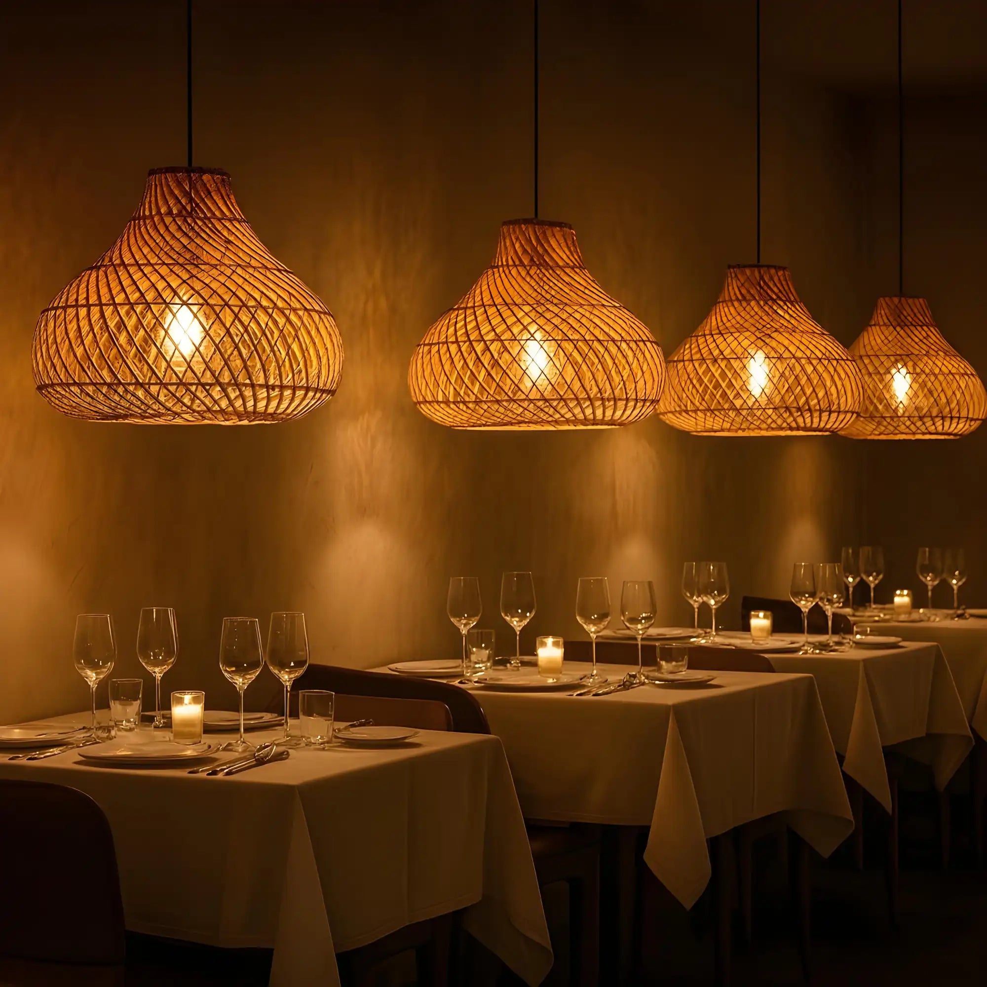 Handmade Bamboo Lamp | Handmade Rattan Light