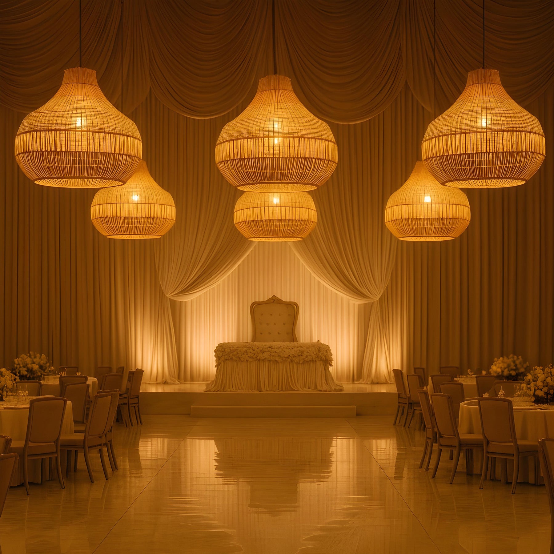 Bamboo Hanging Lamps | Pendant Lamps