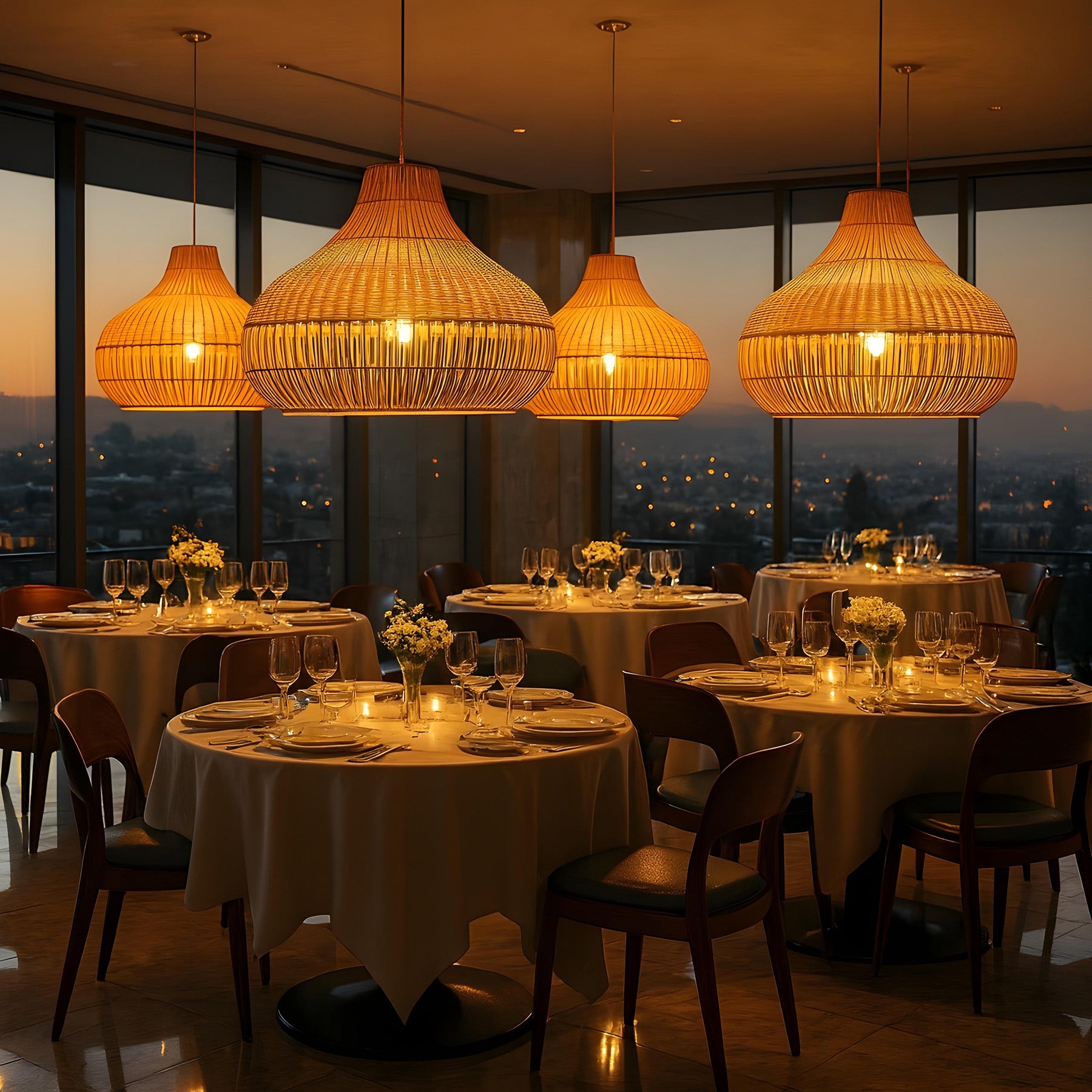 Bamboo Hanging Lamps | Pendant Lamps