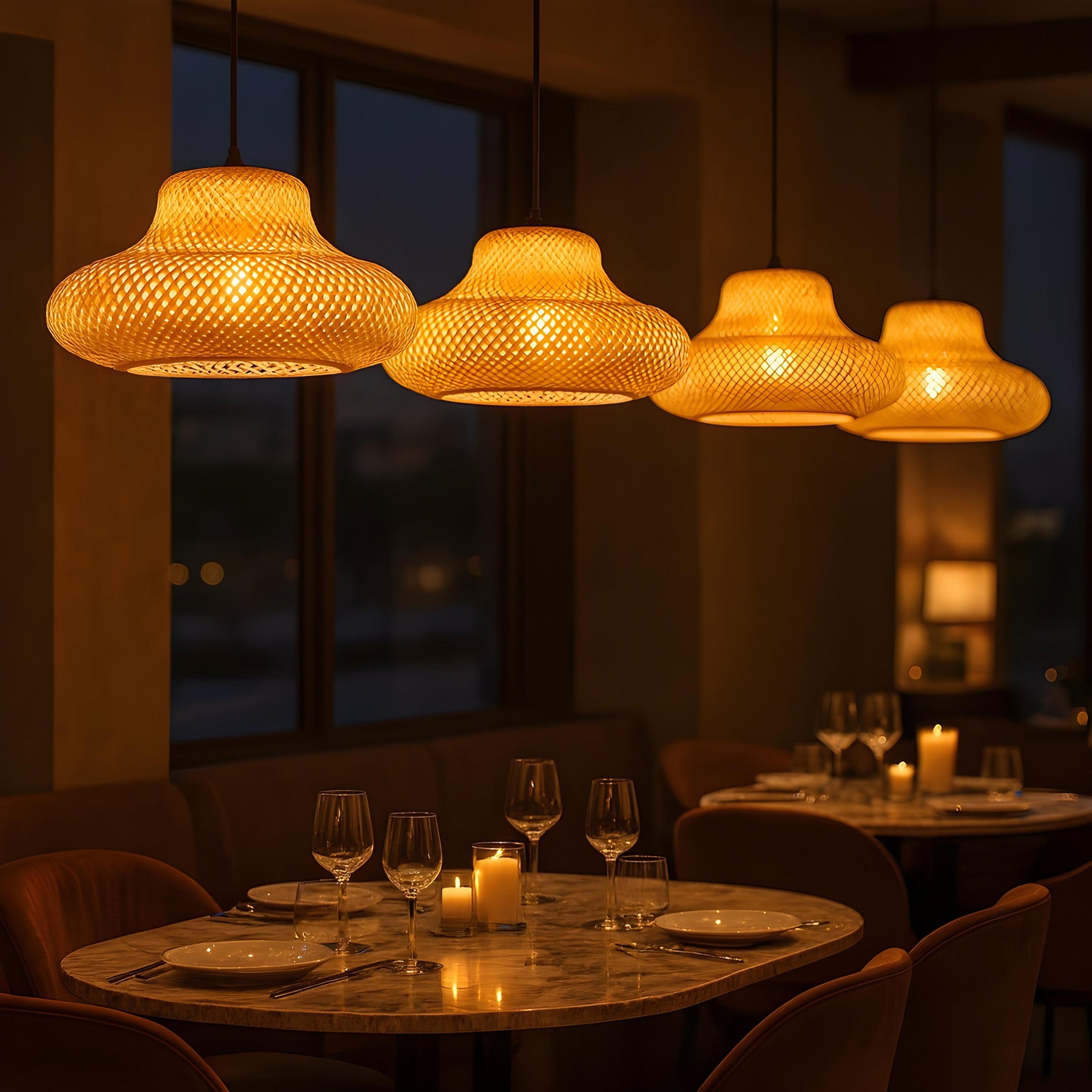 Bamboo Pendant Lamp | Handicraft Hanging Light