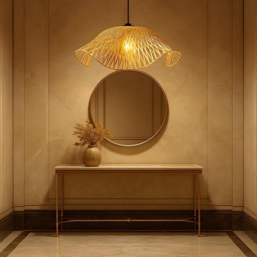 Bamboo Ceiling Lamp | Handicraft Lamp Shade