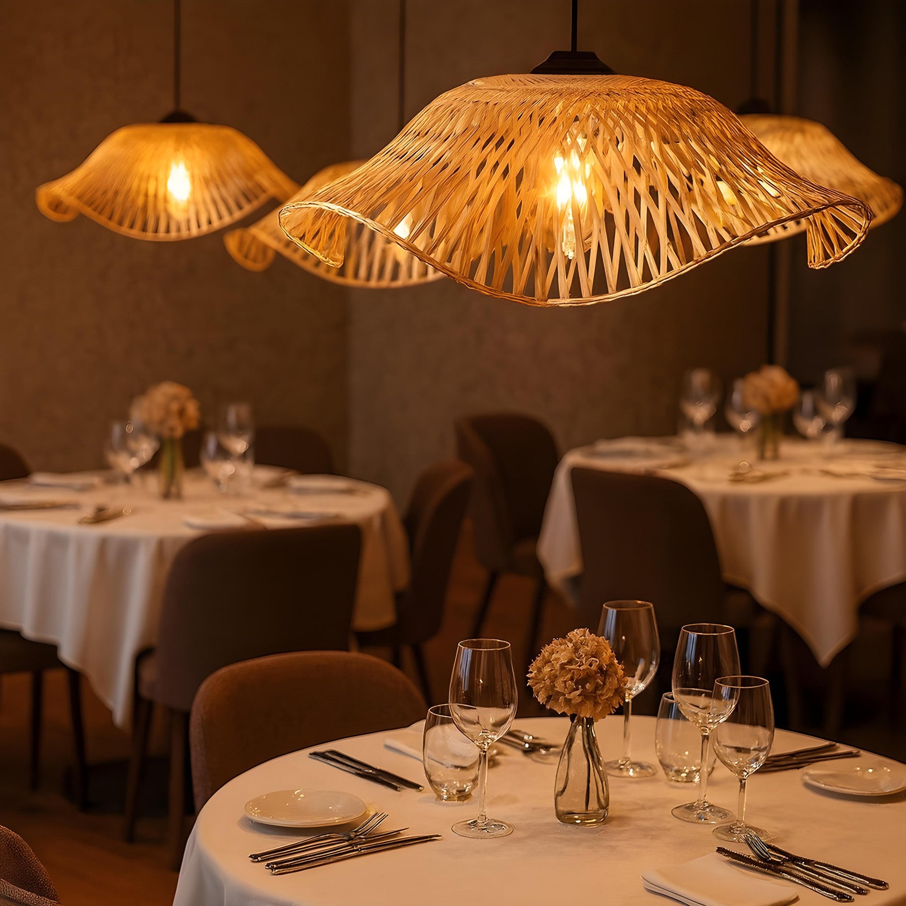 Bamboo Ceiling Lamp | Handicraft Lamp Shade