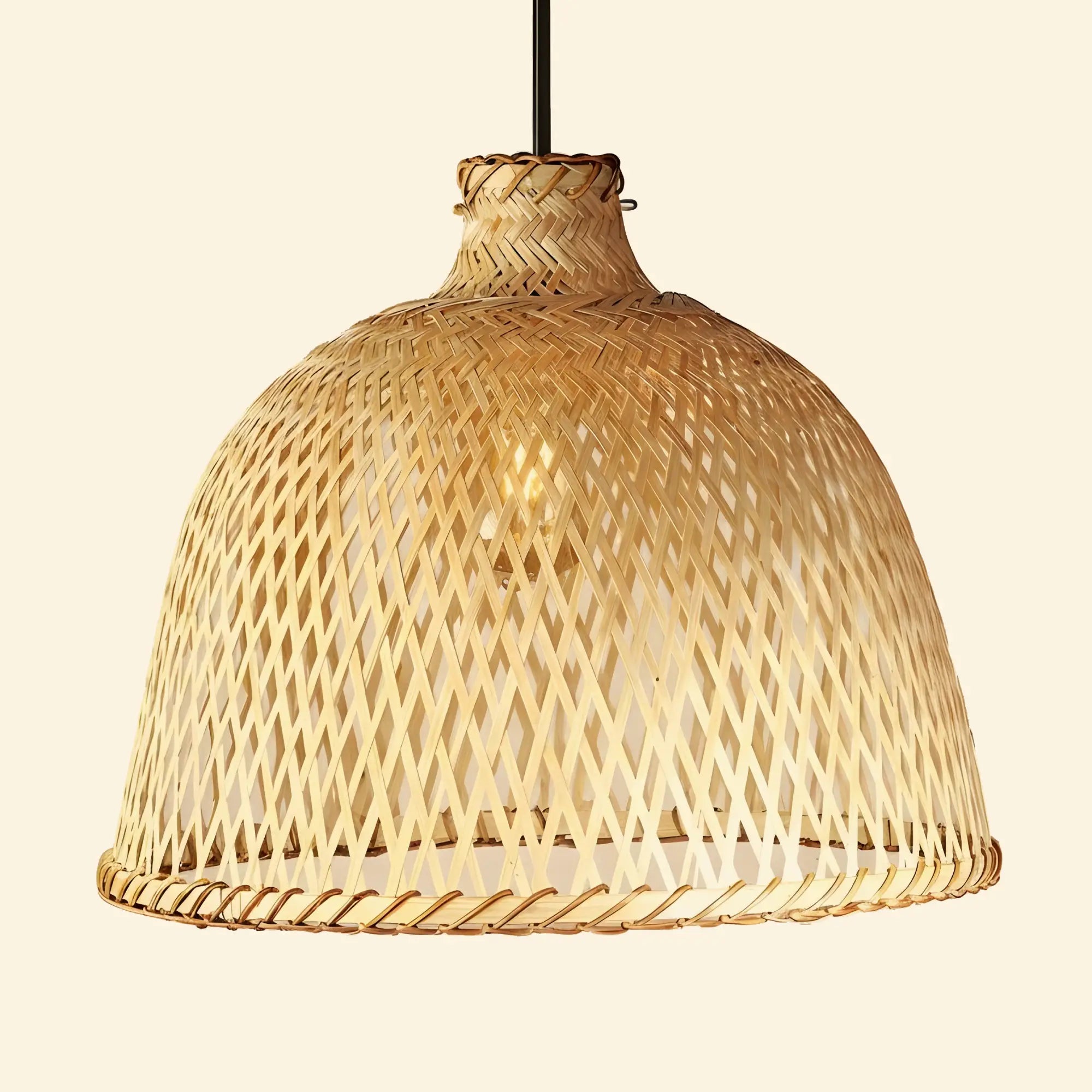 Handmade Bamboo Hanging Lamp