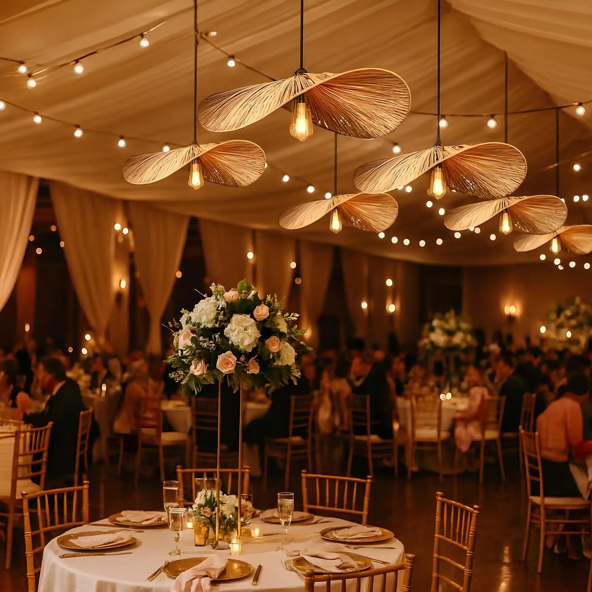 Handmade Cane Lamp | Bamboo Pendant Lamp