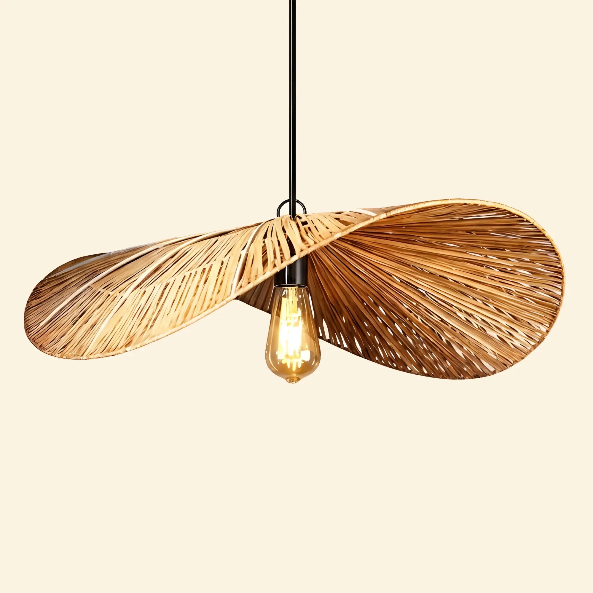 Handmade Cane Lamp | Bamboo Pendant Lamp