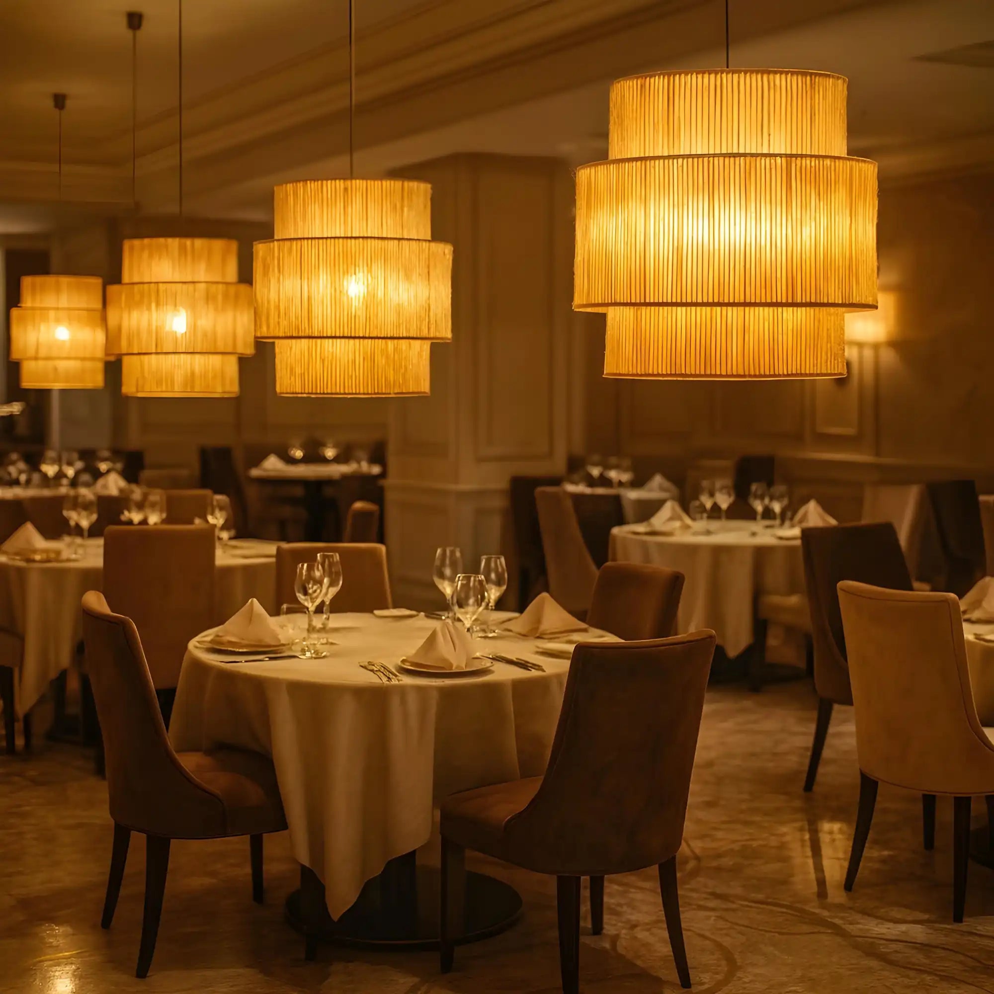 Raffia  ceiling Lamp  For Hall | handcrafted Pendant Lamp