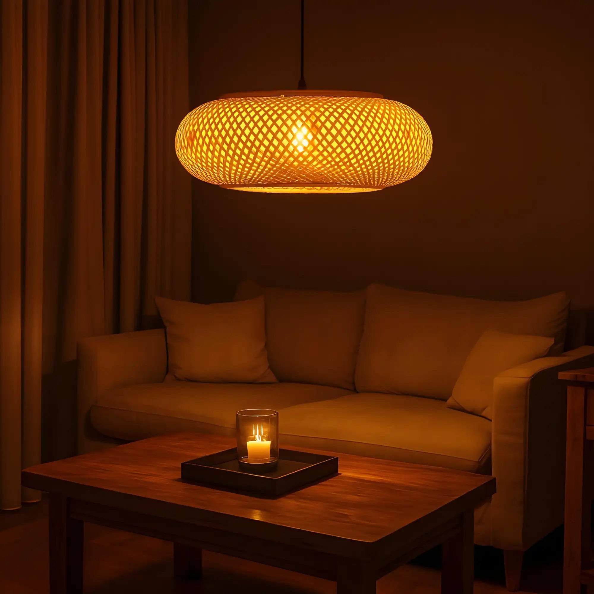 Handicraft Pendant Lamp | Bamboo Lamps