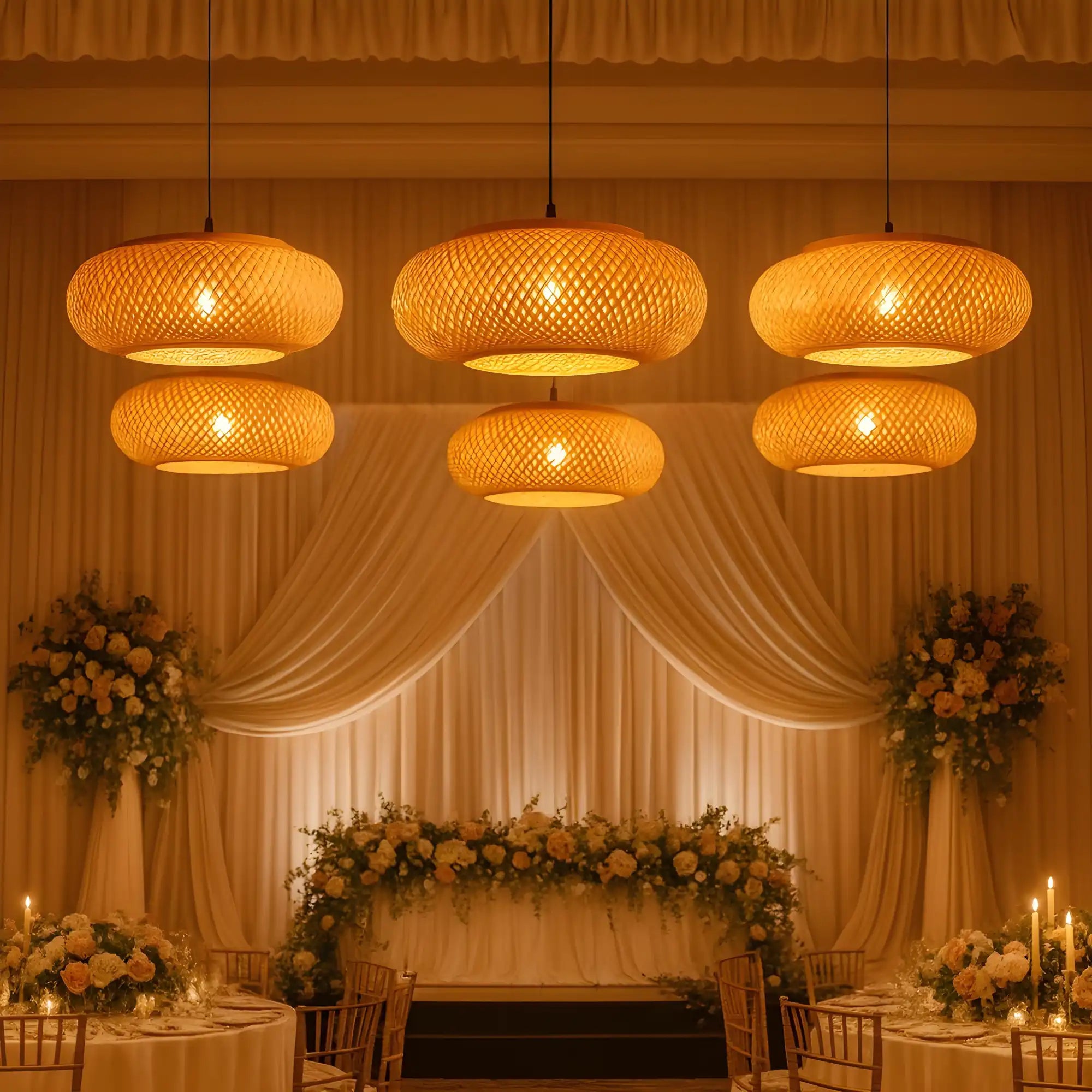 Handicraft Pendant Lamp | Bamboo Lamps