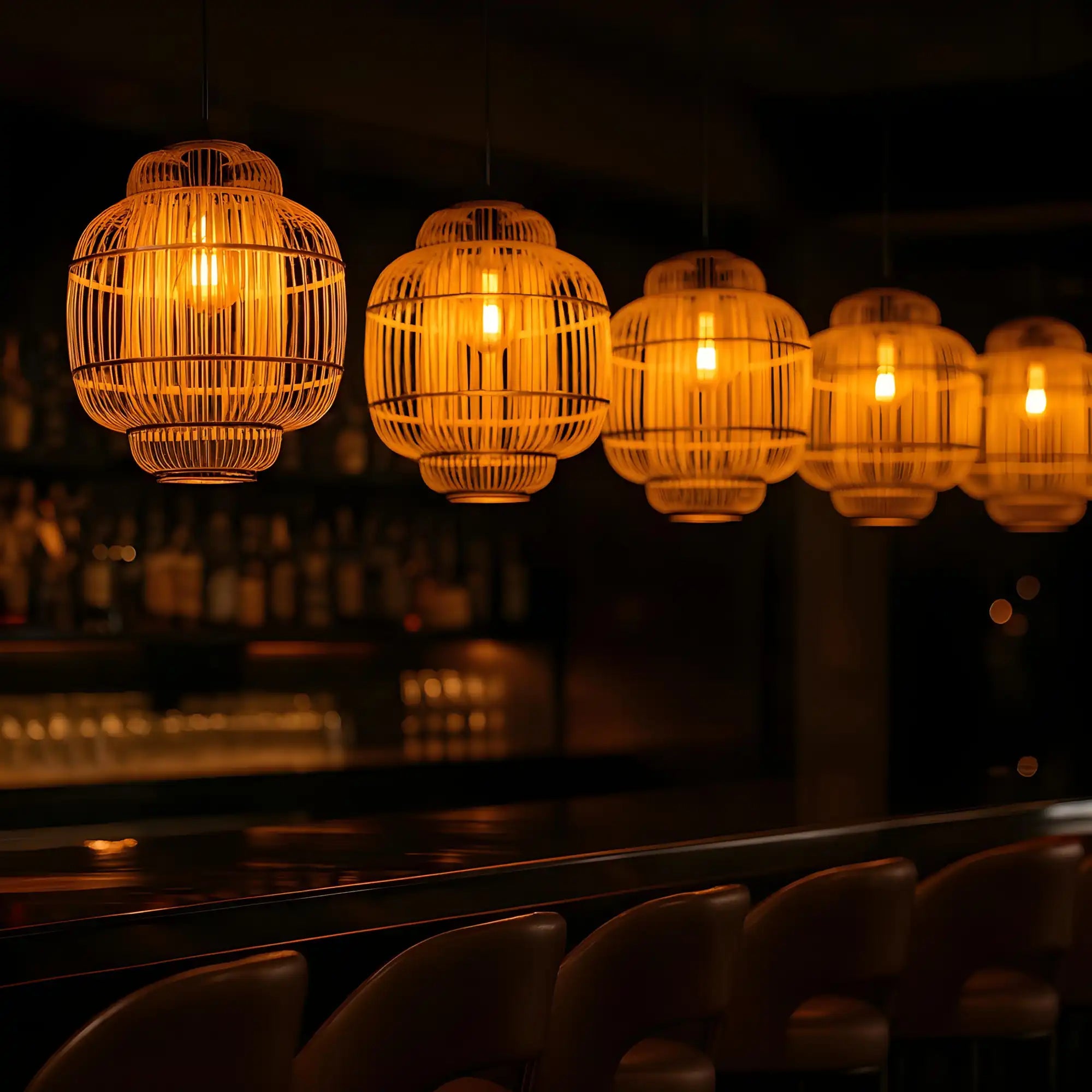 Decor Bamboo Pendant Light | Decor Bamboo Lamp