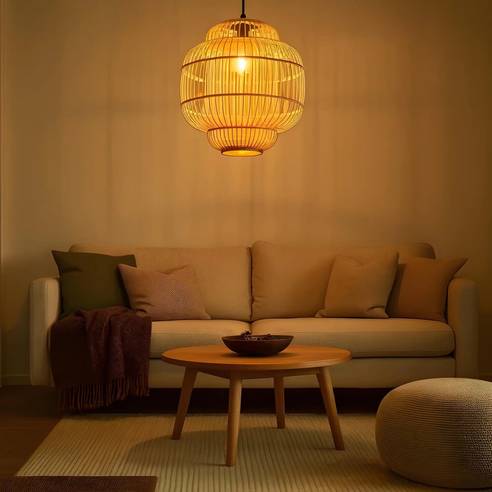Decor Bamboo Pendant Light | Decor Bamboo Lamp