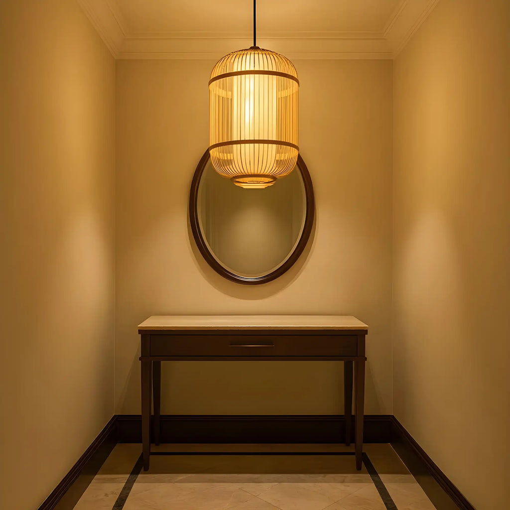 Bamboo Lamp | Rattan Pendant Lamp