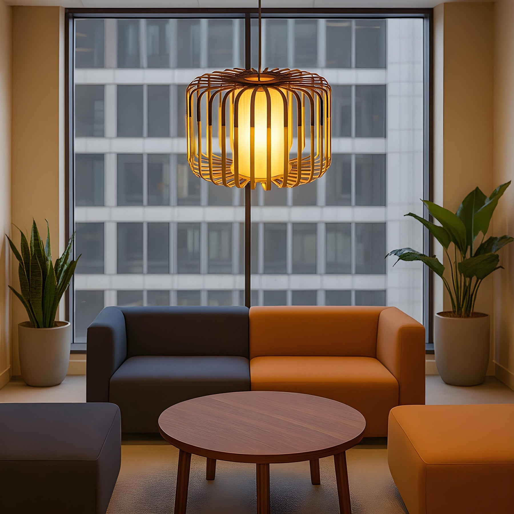 Handicraft Bamboo Ceiling Lamps | Decor Cafe Lights