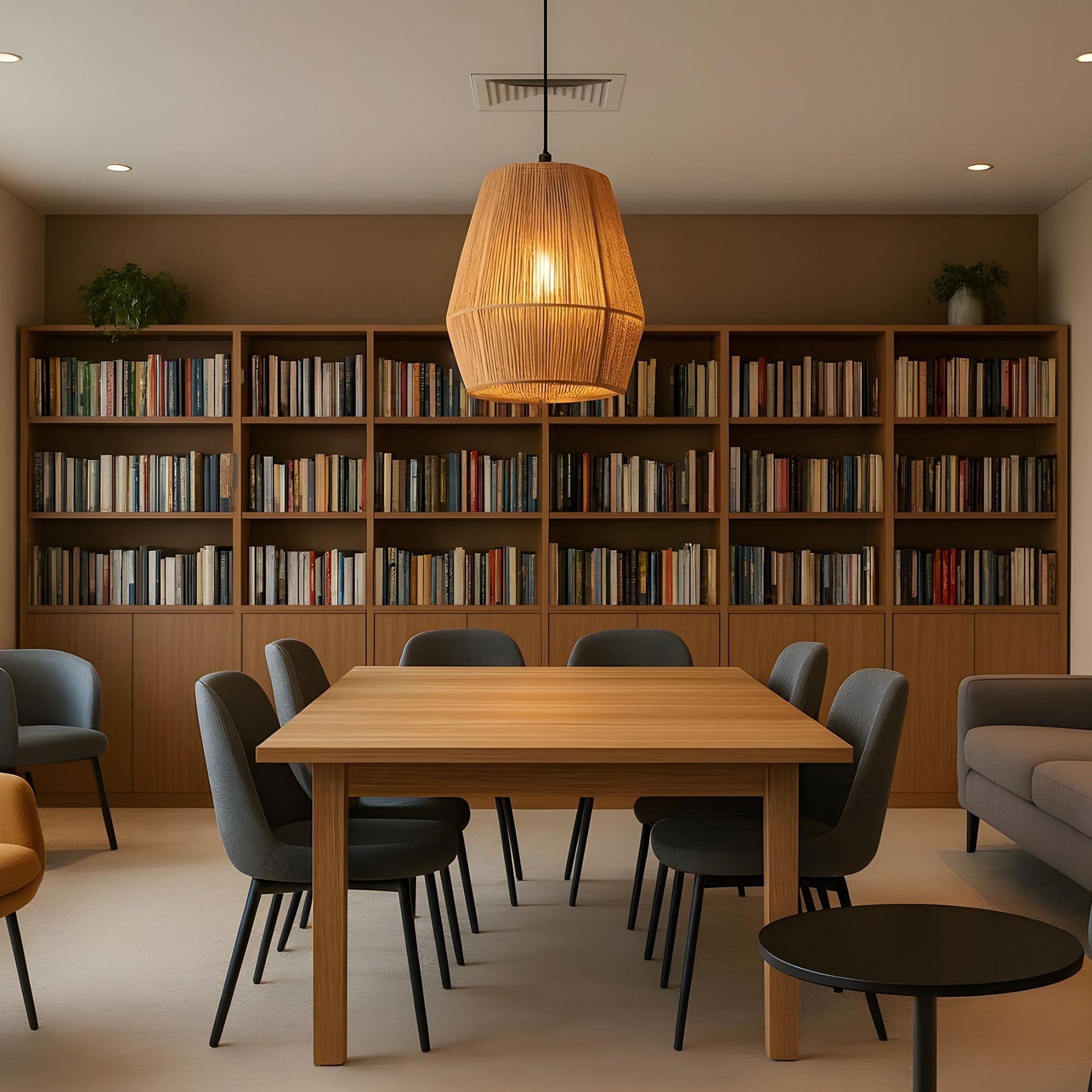 Jute Pendant Lamp | Rope Hanging Lights