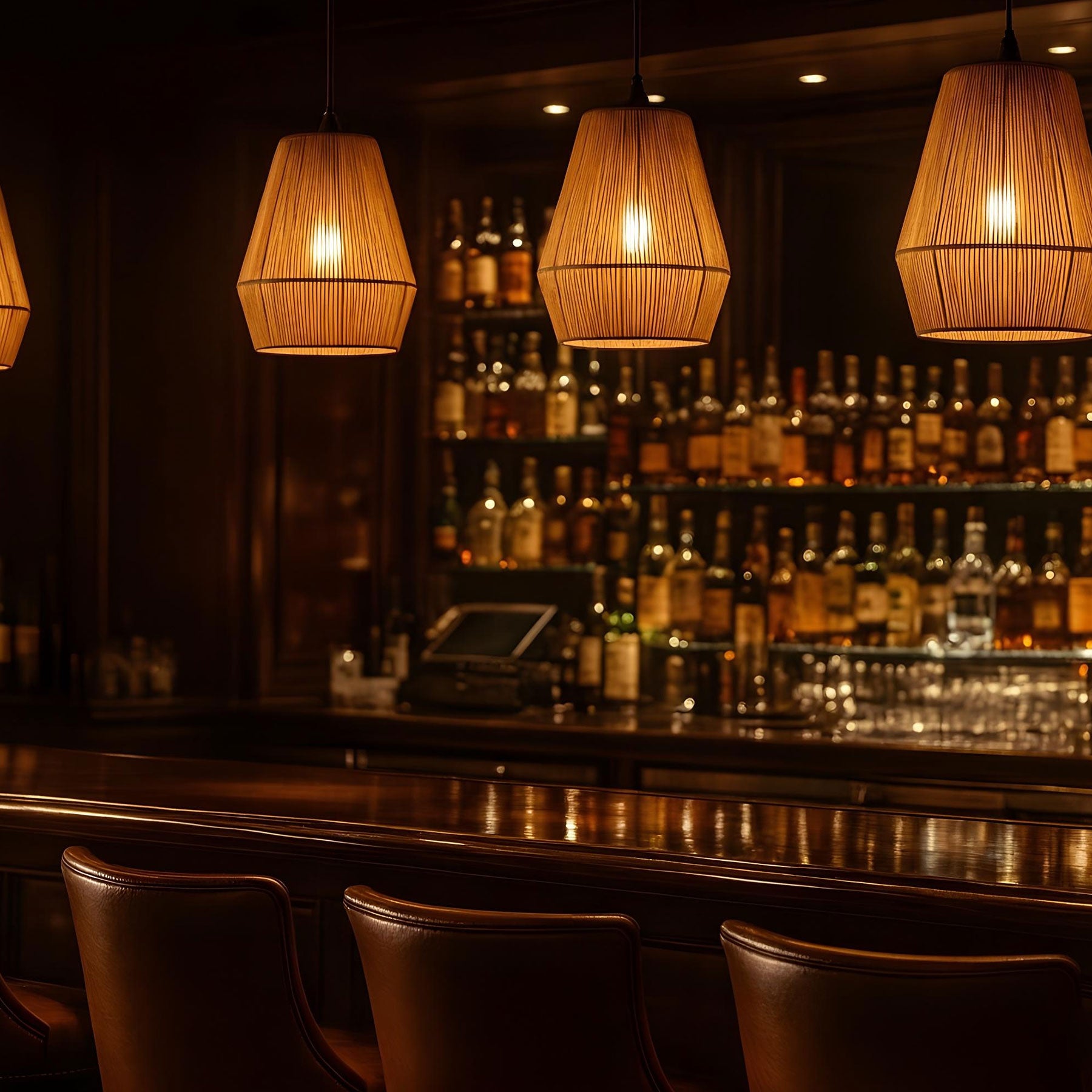 Jute Pendant Lamp | Rope Hanging Lights