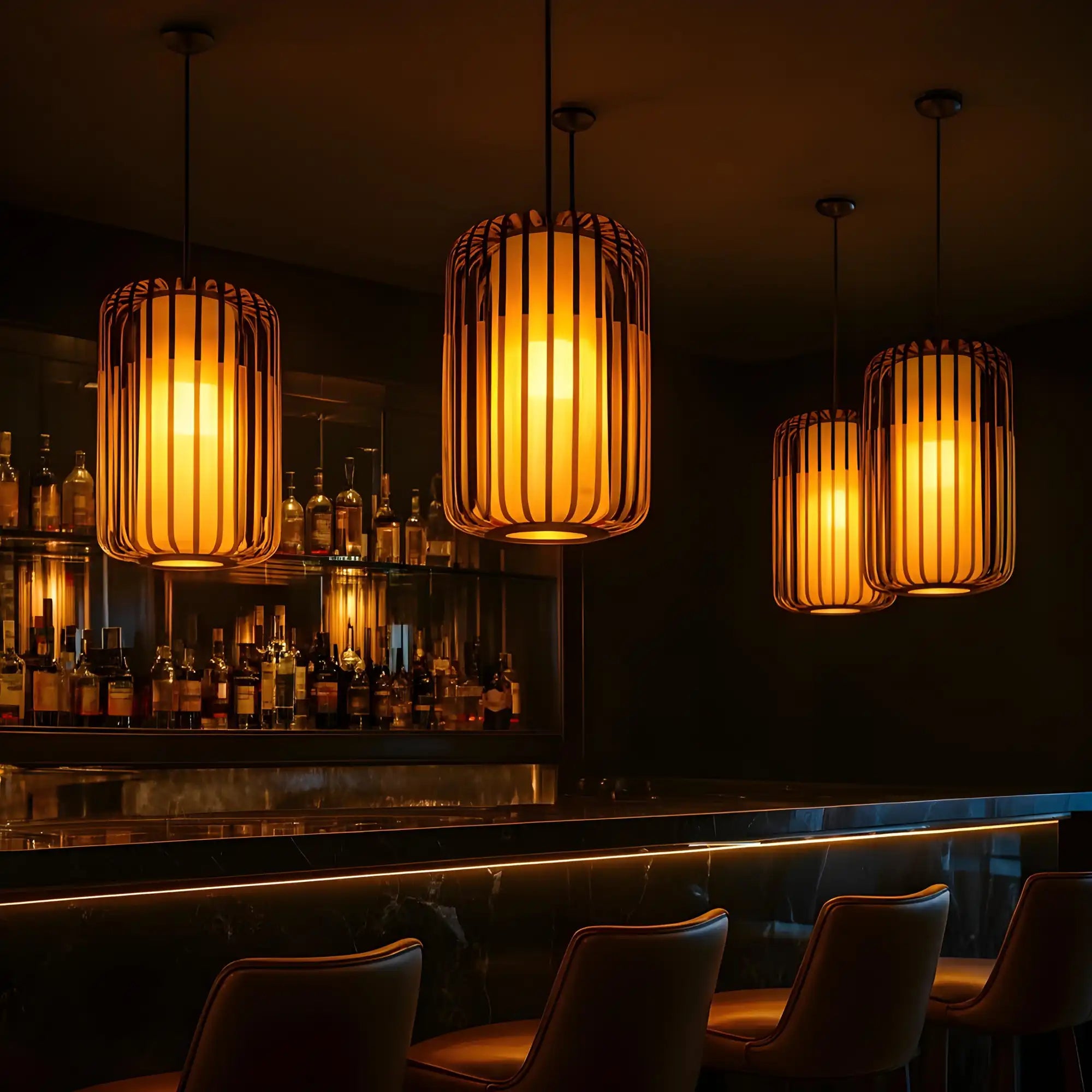 Pendant Lampshade | Handicraft Cafe Lights