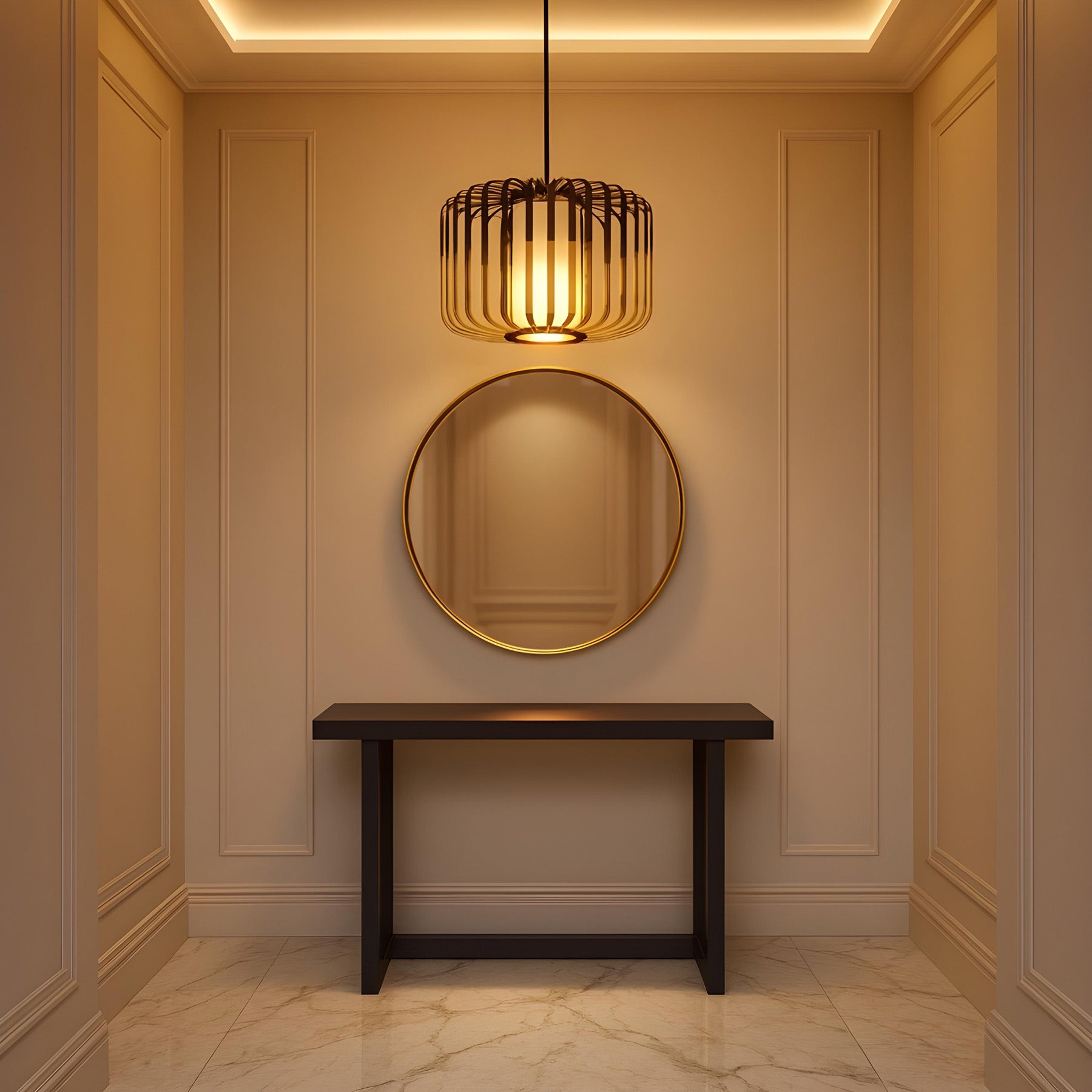 Handicraft Bamboo Ceiling Lamps | Decor Cafe Lights