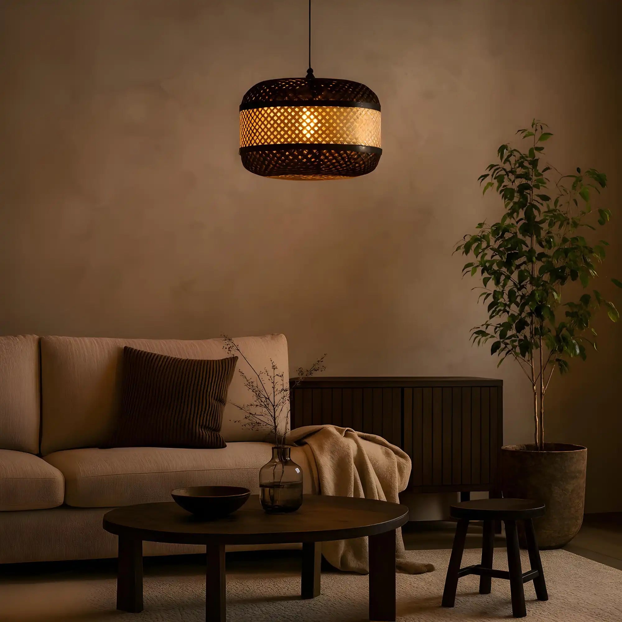 Handicraft Bamboo Lamps | Pendant Lampshade