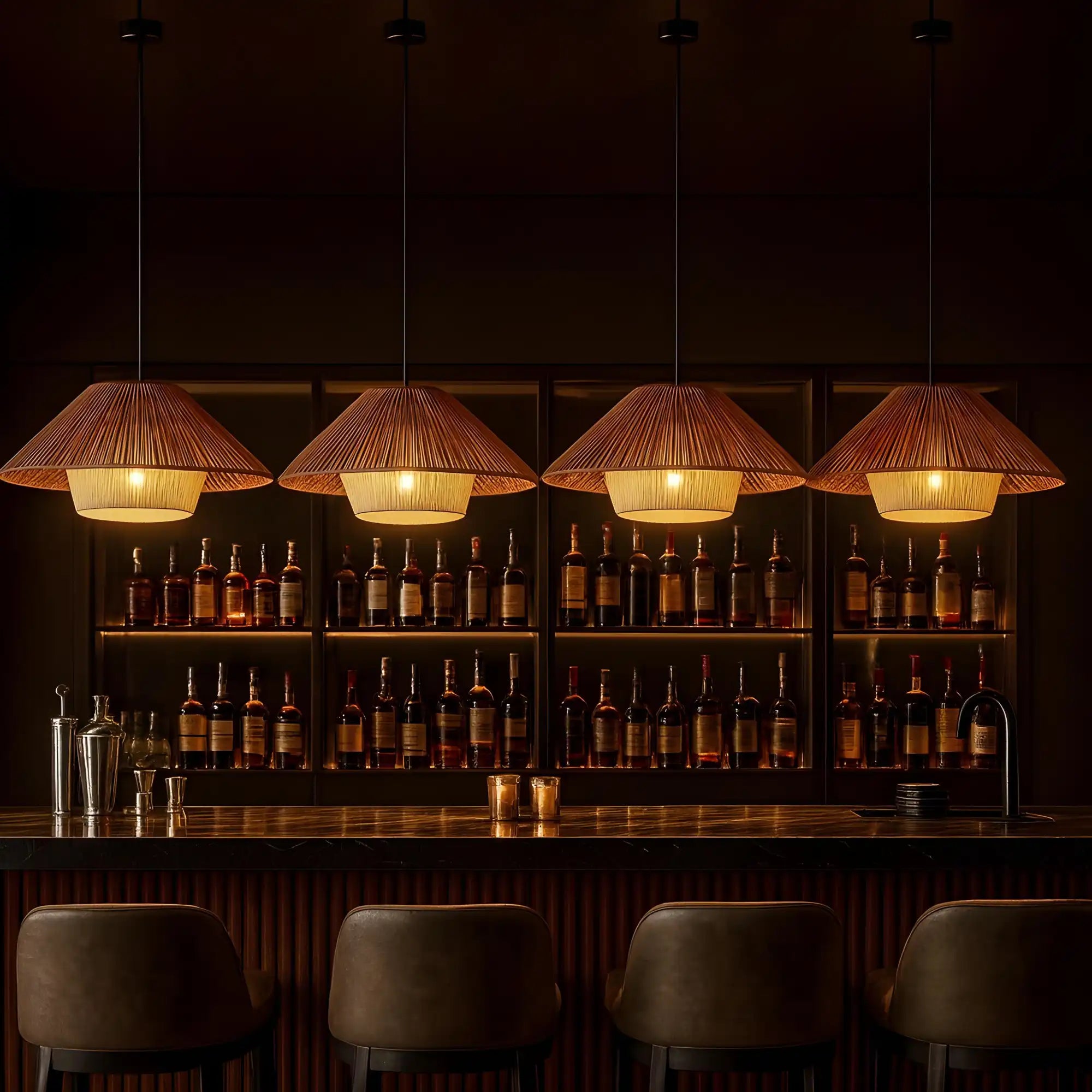 Decor Raffia Pendant Lamp