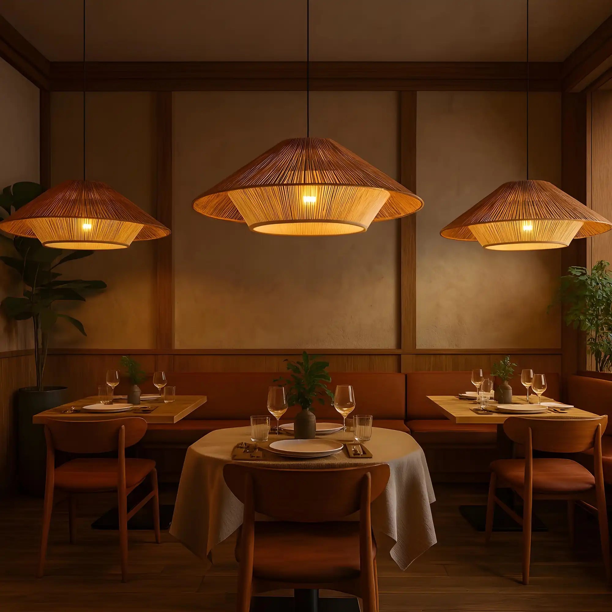 Decor Raffia Pendant Lamp