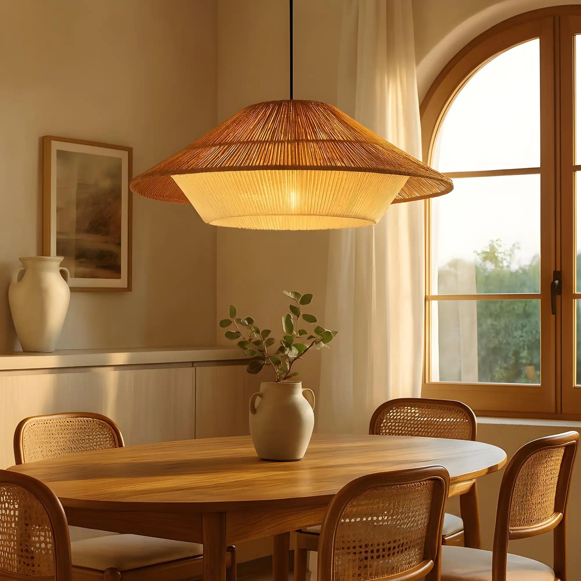 Decor Raffia Pendant Lamp