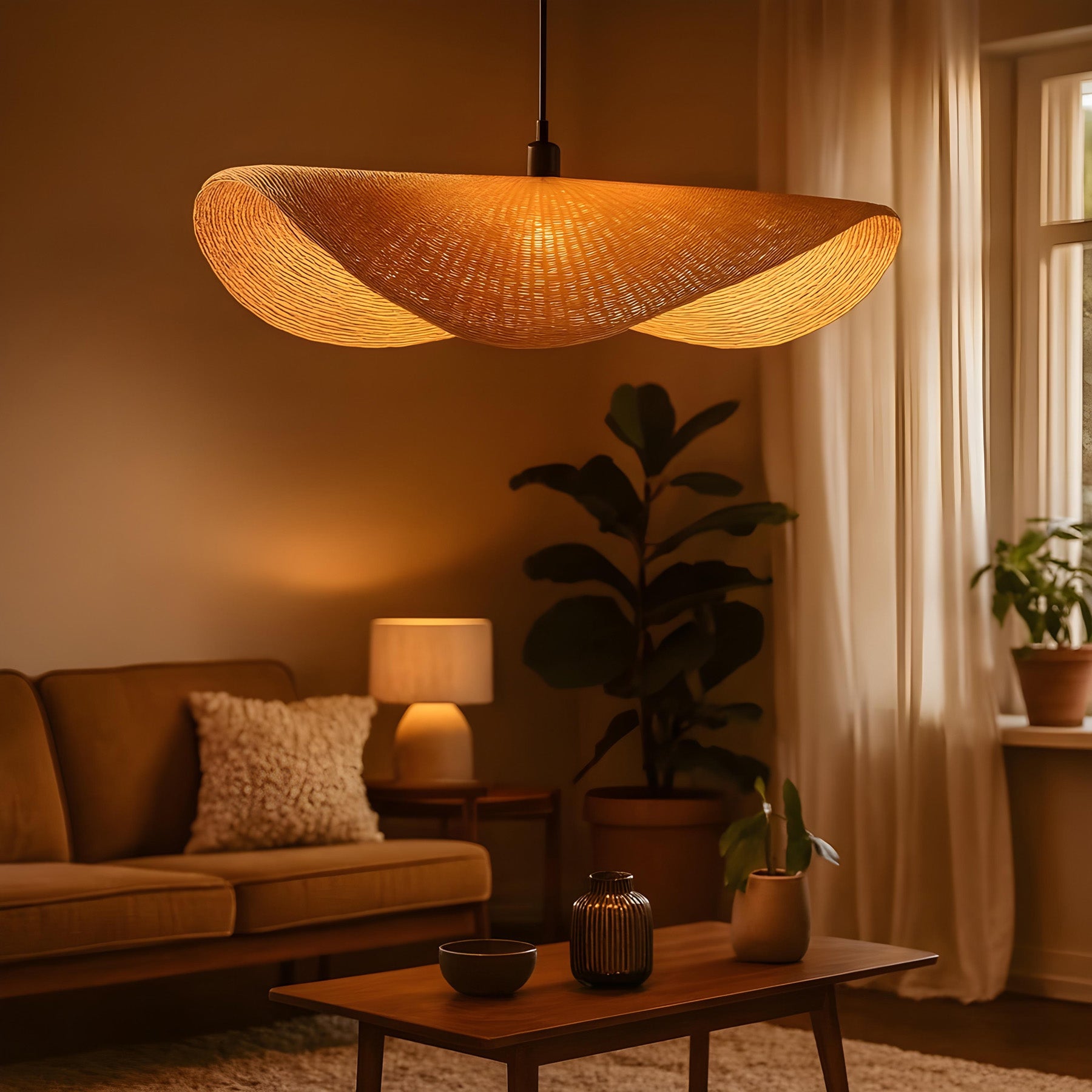 Decor Bamboo Pendant Lamp | Hanging Lamp