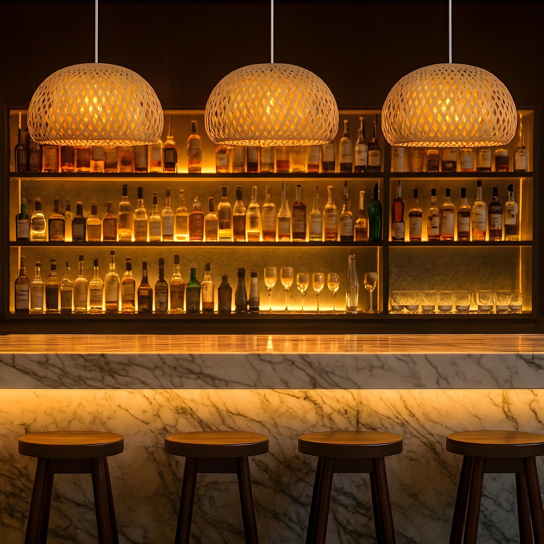 Bamboo Lamps for living room | Bamboo Lights