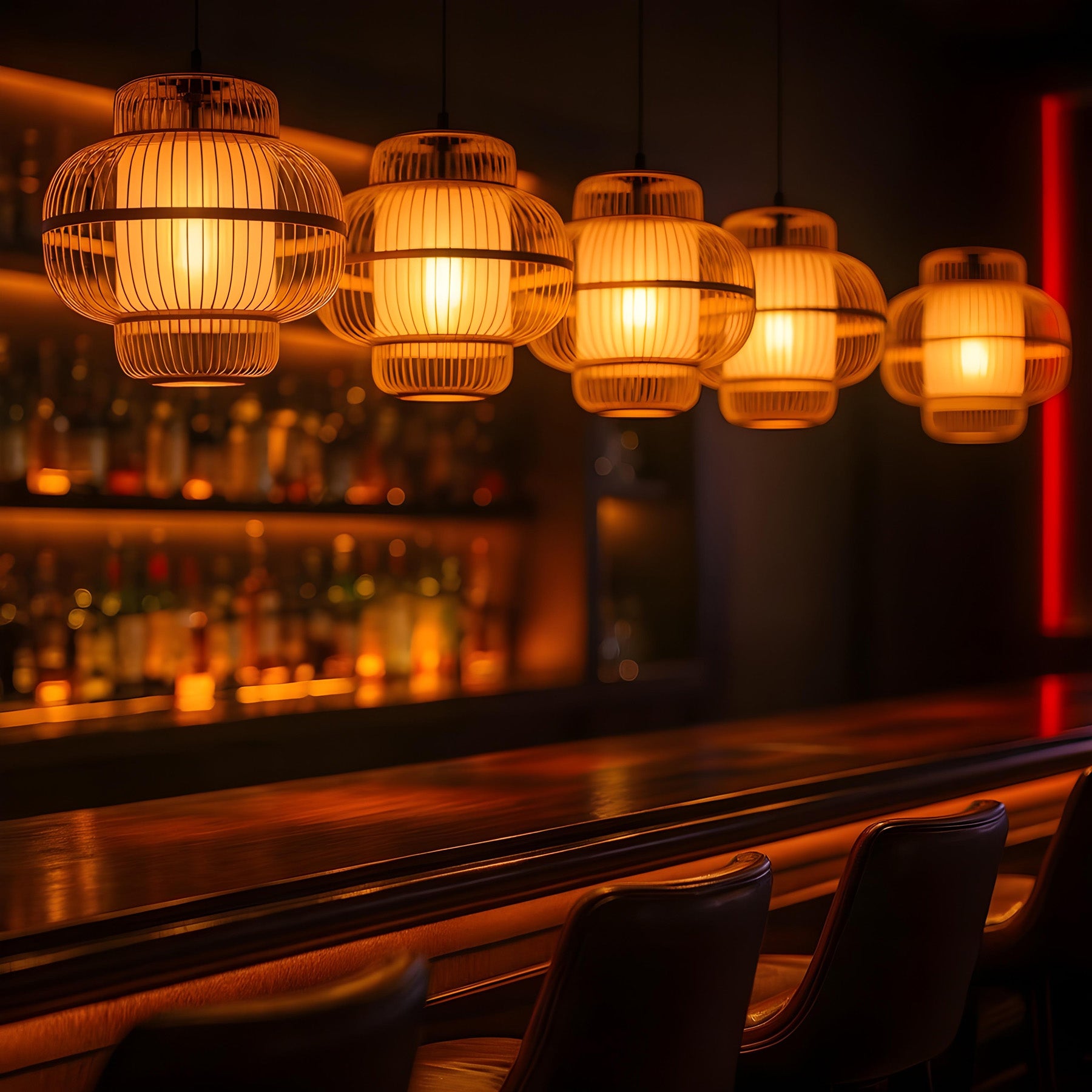 Bamboo Pendant Lamps | Bamboo Ceiling lights