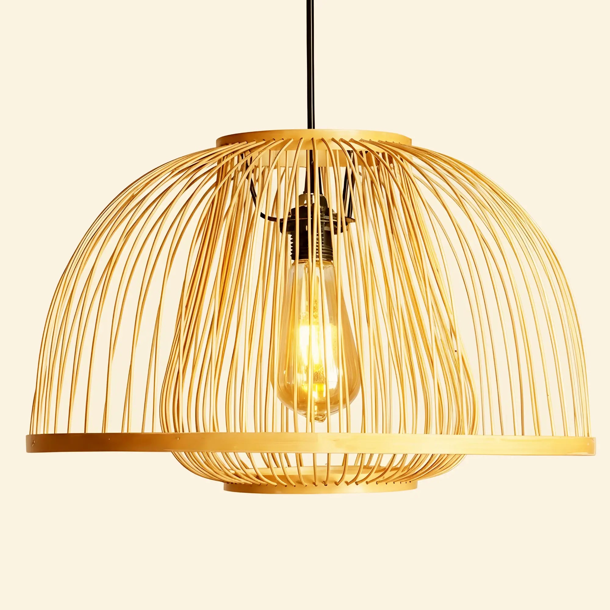 Bamboo Pendant Lampshades | Bamboo Hanging Lights