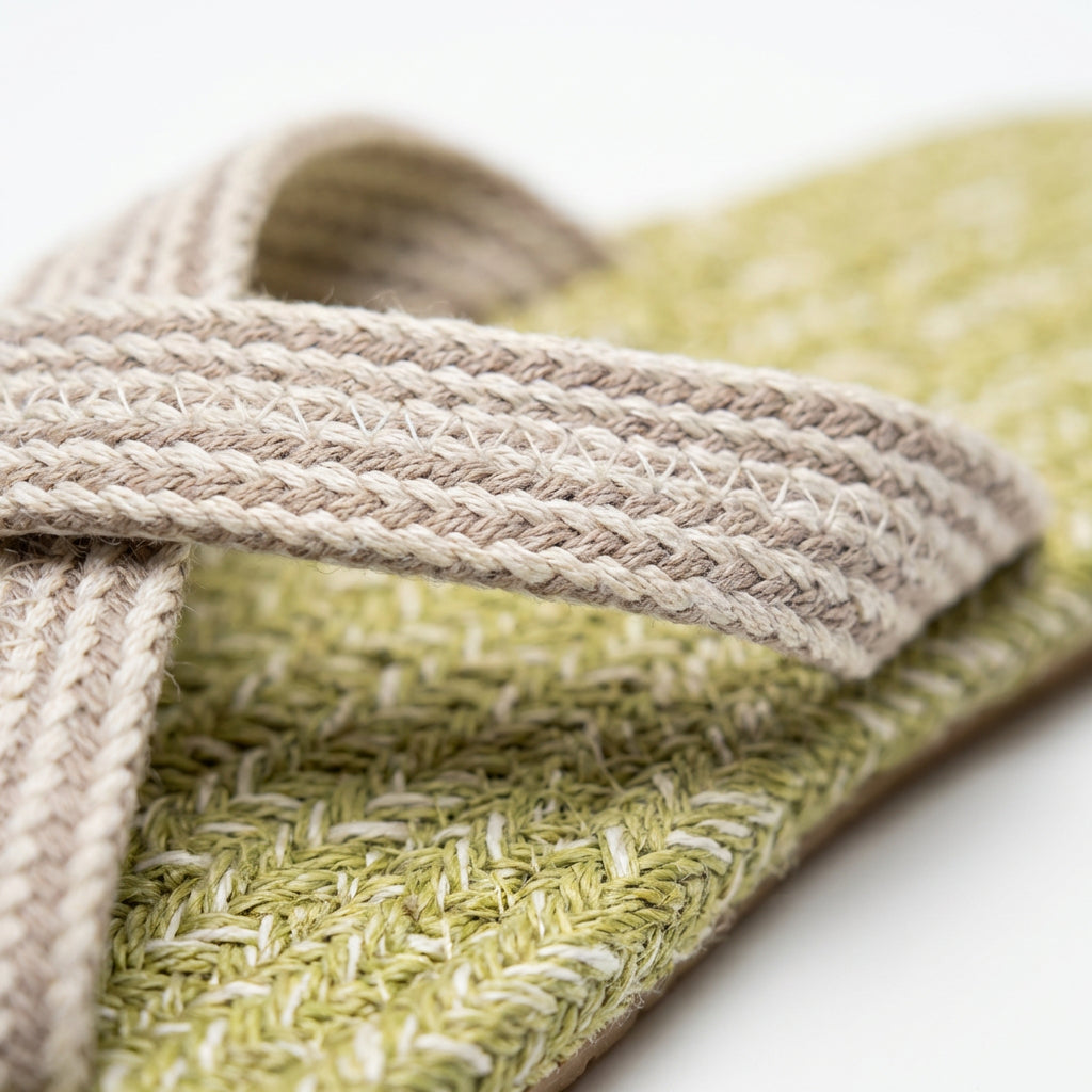 Floral Cotton Slippers for Women | Soft Breathable Anti-Slip Indoor House