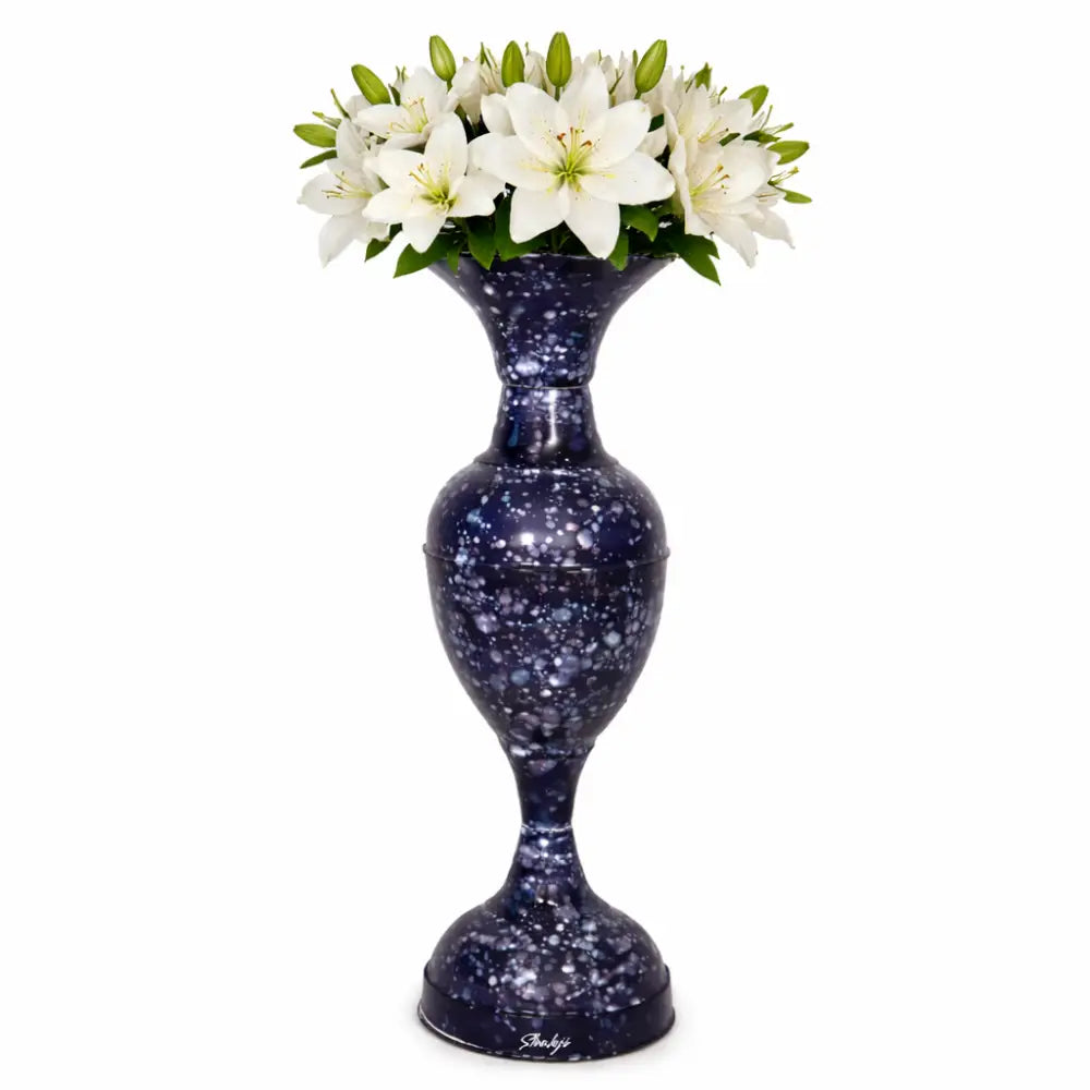 Premium Designer Metal Floor Vase for Luxury Interior Decoration