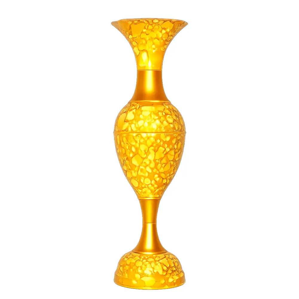 Decorative Metal Vase for Modern Decor and Gold Floor Vase for Luxury Interiors