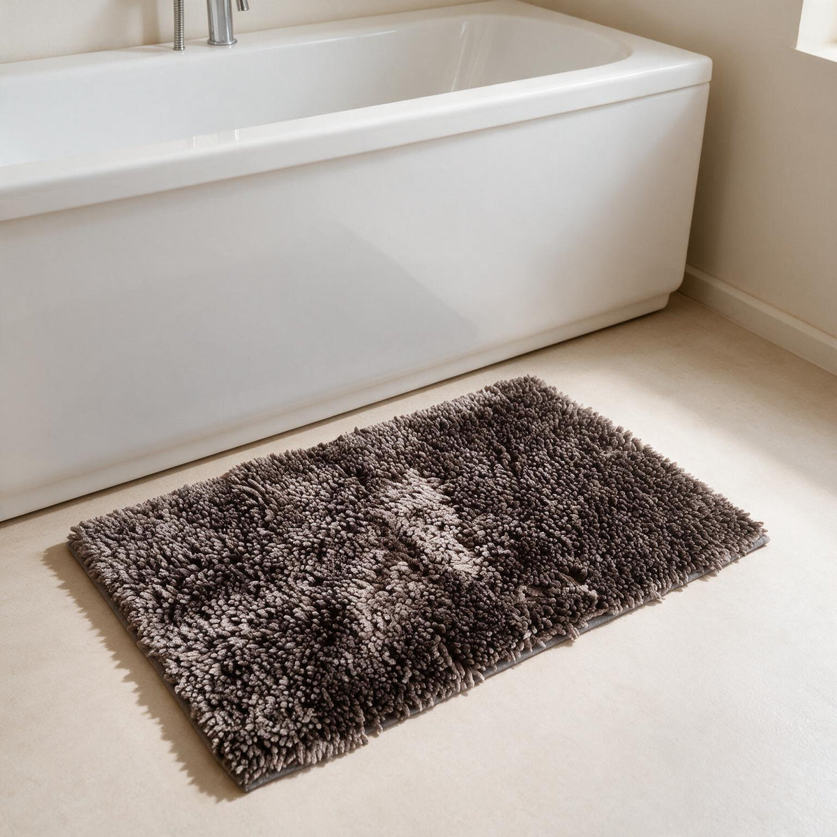 Bath Mat | Best Anti Slip Mat Bathroom | Soft Fibre Bathroom Floor Mat
