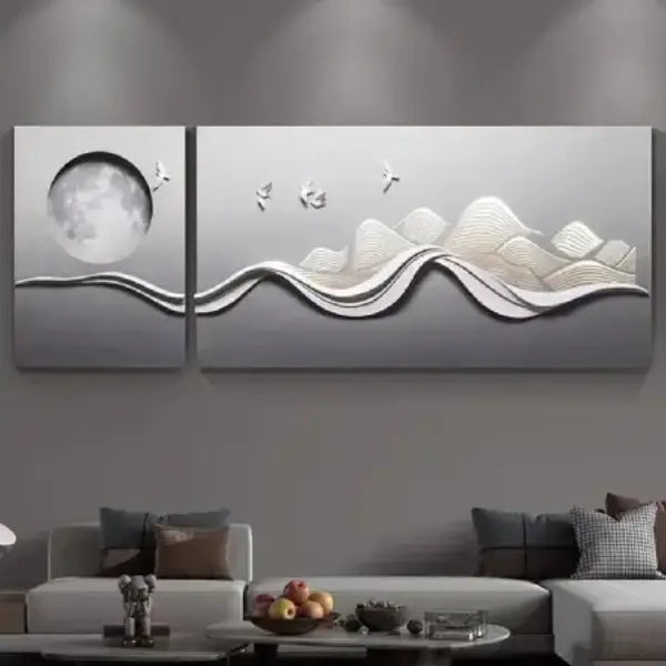 Handicraft Nature Inspired 3D Resin Wall Art for Home | Premium Wall Decor