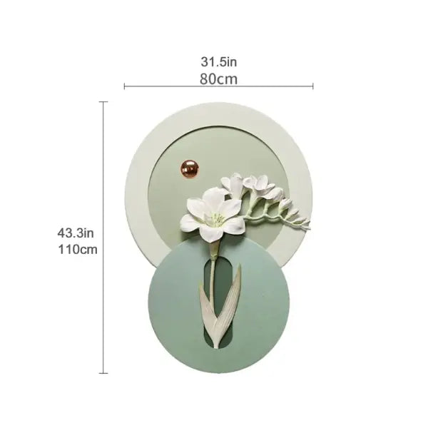 Nature Inspired Metal Wall Art | Designer Wall Art for Hotel Lobby