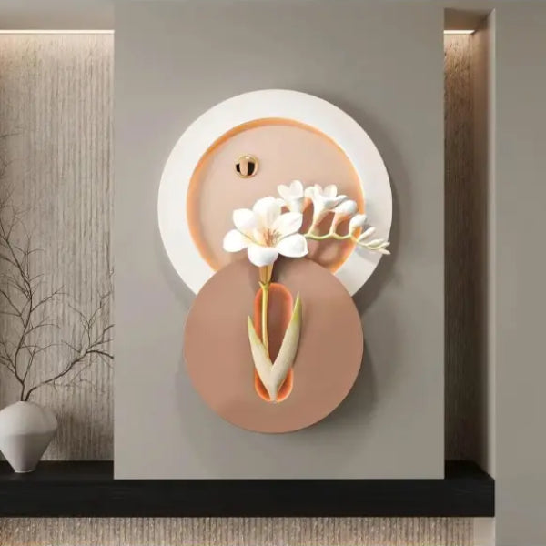 Nature Inspired Metal Wall Art | Designer Wall Art for Hotel Lobby