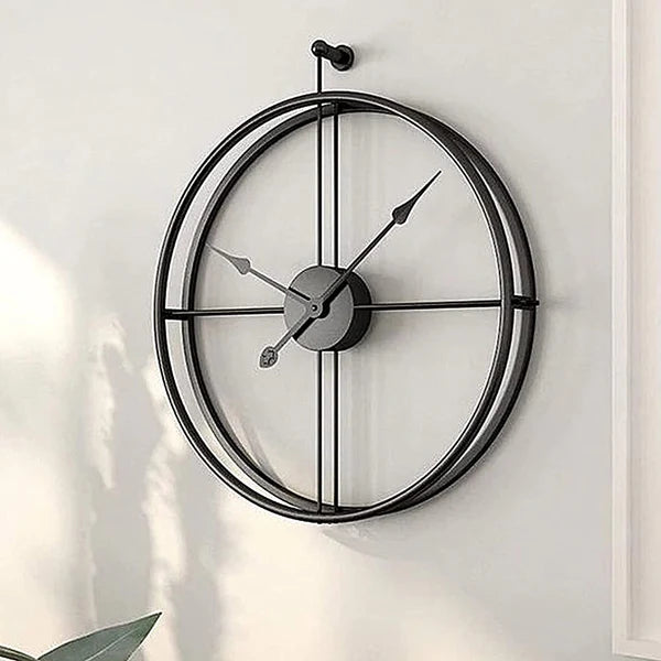 Designer Metal Round Wall Clock for Home Decor – Premium Look