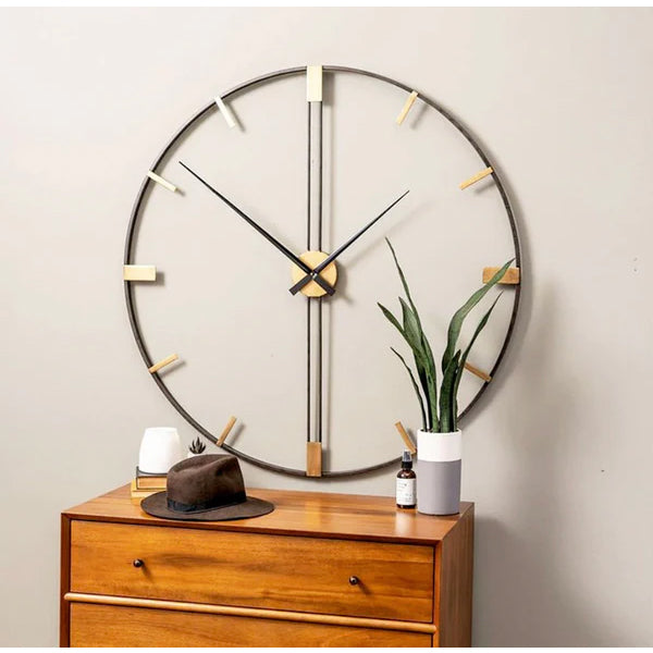 Premium Metal Wall Clock – Modern Wall Decor