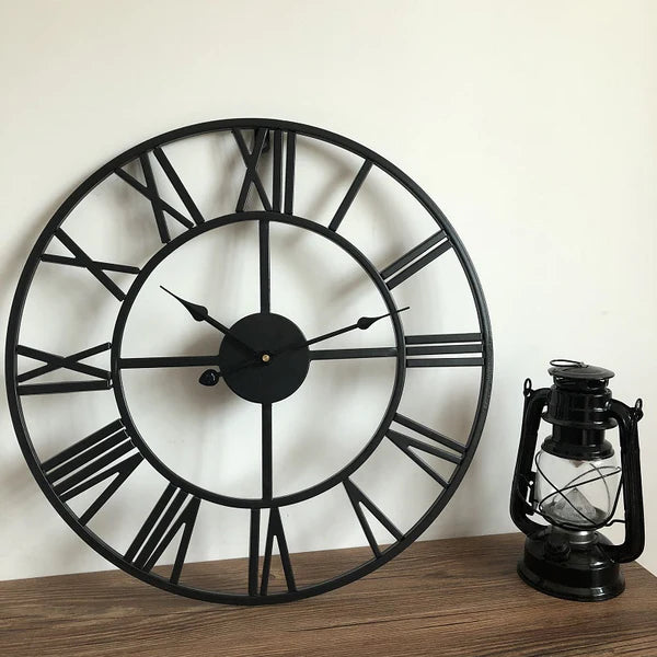 Modern Metal Wall Clock for living room – Designer Style