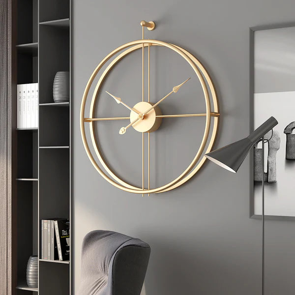 Classic Metal Wall Clock – Luxury Wall Clock for Home