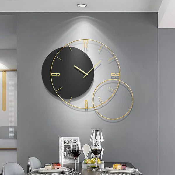 Metal Wall Clock for Home – Stylish Wall Clock