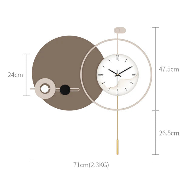 Premium Metal Wall Clock – Premium Home Wall Clock