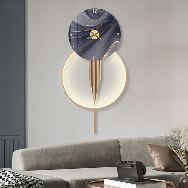 Metal Wall Clock for Bedroom – Modern Home  Wall Clock