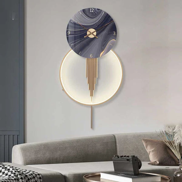 Metal Wall Clock for Bedroom – Modern Home  Wall Clock
