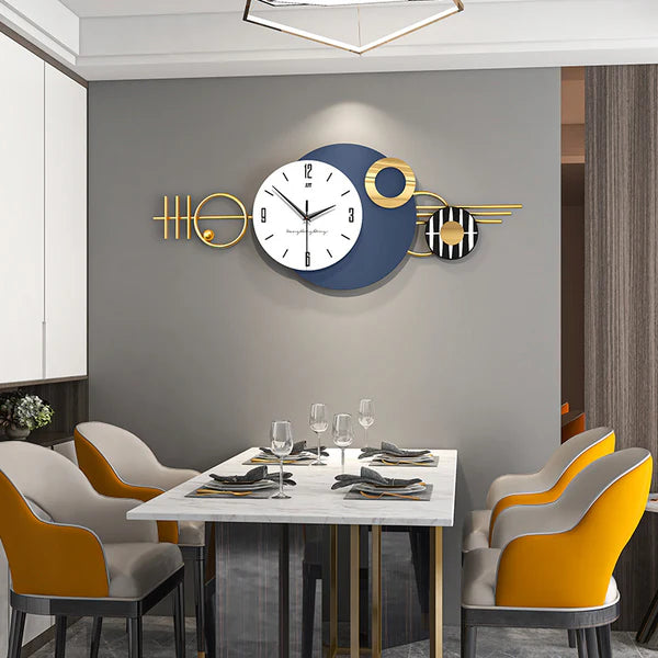 Metal Wall Clock  – Modern Home Decor | Ideal for Home Decor