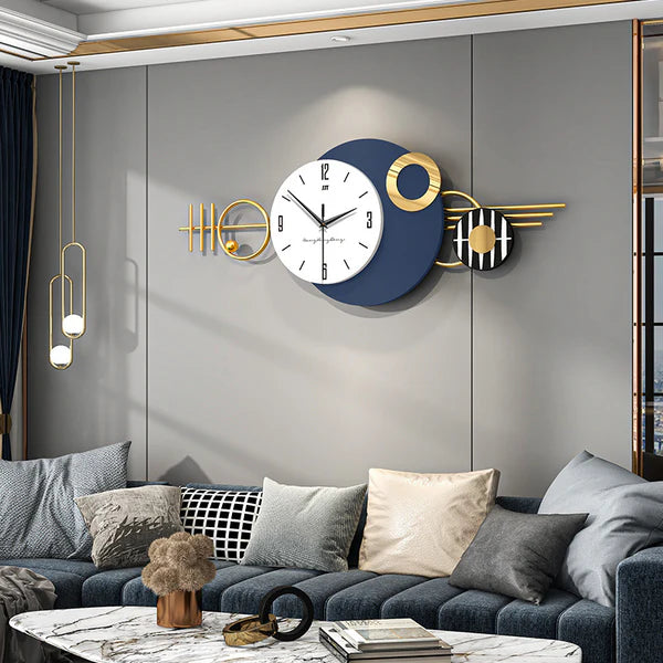 Metal Wall Clock  – Modern Home Decor | Ideal for Home Decor