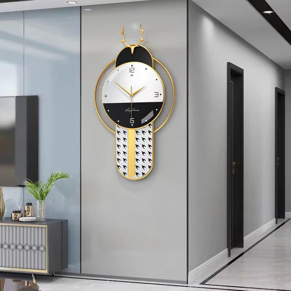 Premium Metal Wall Clock for Home – Contemporary Design Wall Clock
