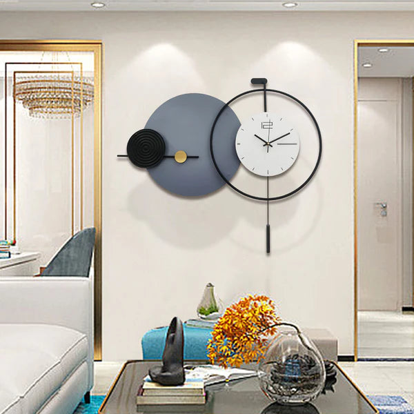 Modern Metal Wall Clock – Luxury Home Wall Clock